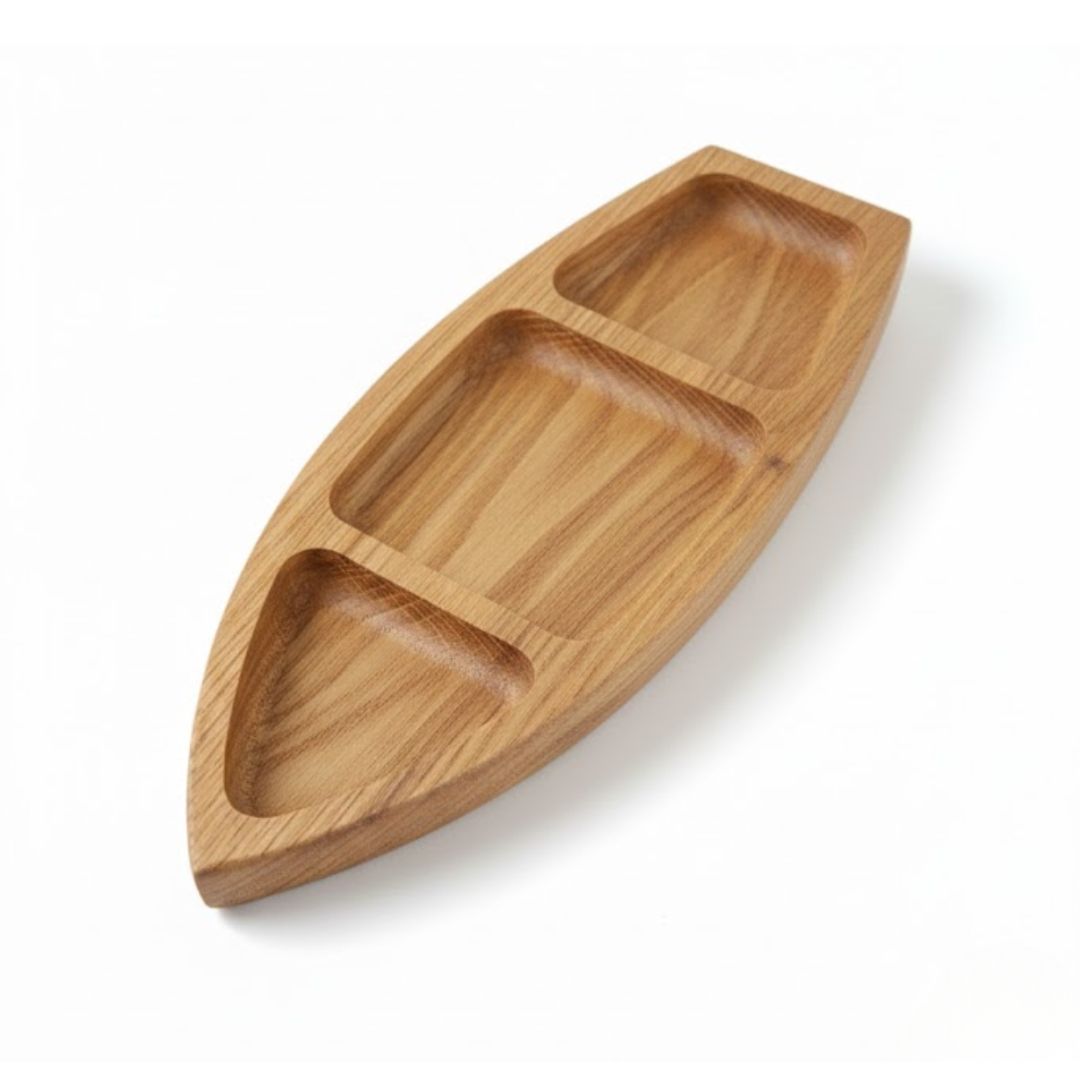 2 Sec Boat Platter - Elegant Kitchen Essential